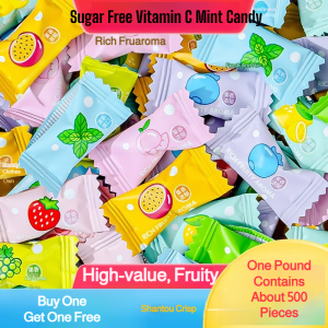 Hotel fruit flavored candy various flavors of hard candy high-value fruit candy catering fruit flavored candy box