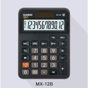 Máy tính Nhỏ Casio MX-12B Chính Hãng Bảo Hành 7 năm
