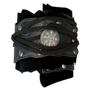 Antique Men Medieval Arm Gauntlet for Halloween Party Costume Arm Guard Music Festival Armors Bracers for Stage Show