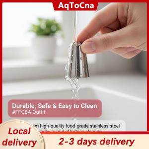 [COD] AqToCna Ship within 24 hours 5Pcs Set Large Piping Tips Stainless Steel Cake Decoration Nozzles for DIY Fondant Cupcakes Pastry Baking