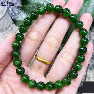 [XẢ KHO GIẢM SÂU] Vòng tay đá Diopside Ngọc bích 8mm 6A VIP - hợp mệnh Hỏa Mộc