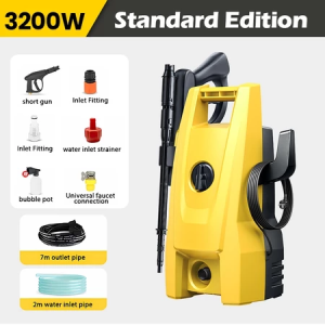 SOARFLY 3200W Water Jet Car High Pressure Cleaner High Pressure Portable Water Jet Wash Machine 220V Water Spray Air Pump Cordless Water Jet