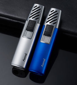 Bật Lửa Hộp Quẹt Gas Khò 1 Tia  Aomai 7207 ( Nhiều Màu ) - Hộp Quẹt Thích Hợp Làm Quà Sưu Tầm Quà Tặng