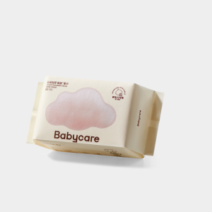 Bc Babycare (6 x 60s) Baby Cotton Tissues Cloud Cotton Soft Towel Family Pack Ultral Thick & Large Facial Cotton Tissues