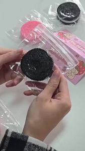 BUY1TAKE4 Cute Cartoon Cheese Cookies Decompression Toys Cake Squishy Relieve Stress Childrens Gift