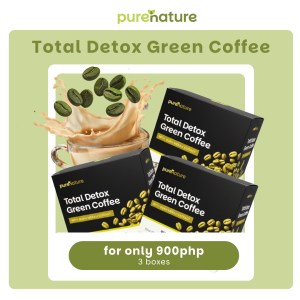 ( 3 BOXES ) PURENATURE GREEN COFFEE MIX