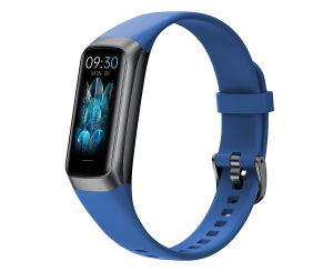 C60 Pengukuran Kesihatan Oksigen Darah Tekanan Darah Kadar Jantung Suhu Badan Gelang Pintar 1.1 Inci AMOLED Definisi Tinggi Sukan Jam Tangan