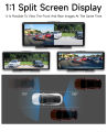 JIUYIN 10.26 inch Dashcam DVR Dash Camera for Car support Wireless Android Auto CarPlay 4G WiFi AUX GPS FM Video Recorder Dash Board Rear view Camera. 