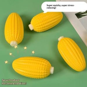 STAR FRUIT Đồ chơi Squishy Ngô thực tế căng thẳng Relief niềm vui cho trẻ em và người lớn-chơi cảm giác mềm mại và bouncy