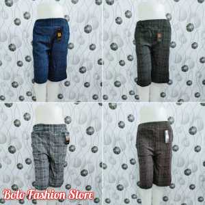 Celana Pendek Motif Kotak Zara Casual