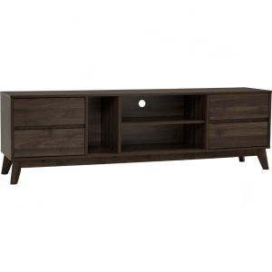 MADE IN MALAYSIA IGREEN HOME FURNITURE HIRADO 1.8M TV CABINET SOLID WOOD PERABOT PREMIUM MURAH 家具