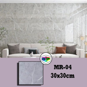 WD Wallpaper Dinding Marble 60 cm x 30cm / Wallfoam Stiker Marbel