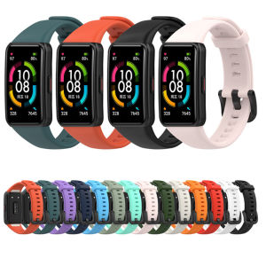 Soft Silicone Strap For Huawei Band 6 Soft Silicone Strap Bracelet Replacement Wristband for Honor Band 6 Watchband New