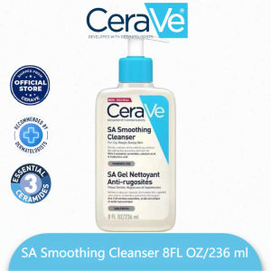 CeraVe SA Smoothing Cleanser Remover Pore Minimizer Oil Control Skin Care for all skin 237ml