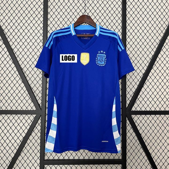 Fans Version 24/25 Argentina Away Jersey 2024 2025 Football Jersey ...