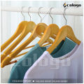 【Cologo】 Wooden clothes hanger solid wood drying seamless drying rack 44.5CM wood hanger 05. 