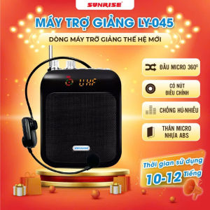 [BH 12 THÁNG]Loa trợ giảng không dây chính hãng sunrise LY 045 sóng UHFmáy trợ giảng dành cho giáo viên - SUNRISE LY-045S