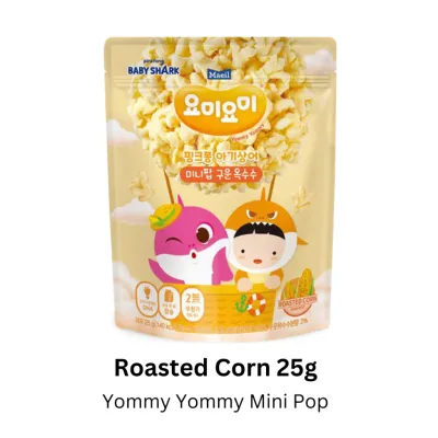 [SG Stock] Maeil Yommy Yommy Pinkfong Babyshark Mini Pop 25g (Triple Cheese Baked Corn Strawberry Yogurt)
