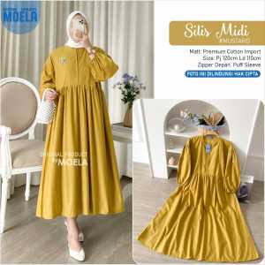 MIDI DRESS SILIS LD 110 POLOS BY ORIGINAL MOELA BERLABEL