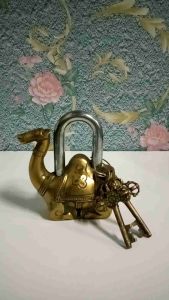 camel design padlocks