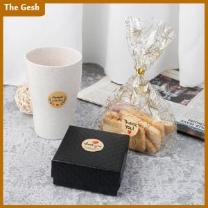[The Gesh] 500pcs Thank You Stickers Seal Labels Round Paper Label sticker for Decoration