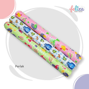 Perlak Bayi Waterproof 70x60 Cm 1 Pcs Alas Ompol Tebal Motif Lucu Imut Perlengkapan Bayi Baru Lahir