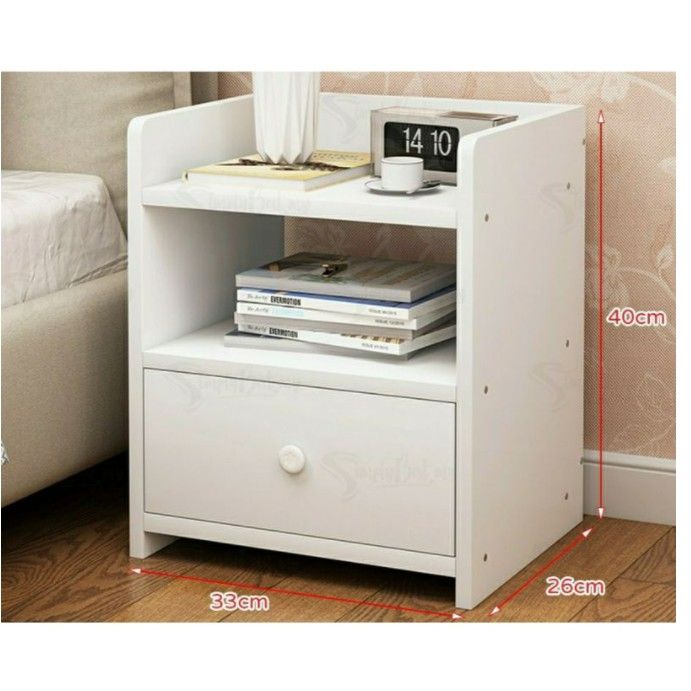 Premium Wooden Bed Beside Table Locker Side Table Fashion Locker ...