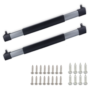 Upgrades Screen Door Reinforcement Handle Aluminum crossbars with ABS Couplers Easy Installation for Most Campers