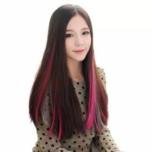 Hairclip Highlight / Hair Clip Warna Warni / Hairpiece