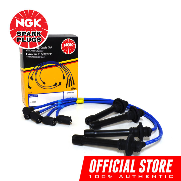 NGK Spark Plug Wire Set For 1995-1997 Nissan Pickup 2.4L L4 – Direct Replacement