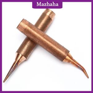 Mazhaha 900M-T-I เป็นหัวแร้งบัดกรีทองแดงปราศจากออกซิเจนเครื่องมือสถานีเหล็กเคล็ดลับ