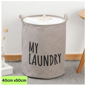 DROPASSIST 1965 READY STOCK Foldable Laundry Basket Storage Box Waterproof Large Bag Dirty Clothes Big Basket