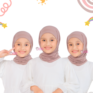 HoneyBlossom - Pashmina inner anak perempun / pashtan anak kejora series / pastan anak / hijab bayi perempuan 0-6 Tahun