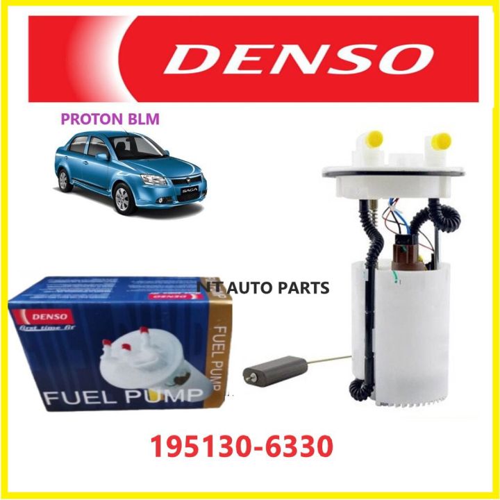 DENSO Japan # FUEL PUMP ASSY # PROTON SAGA BLM # PW826330 / 195130