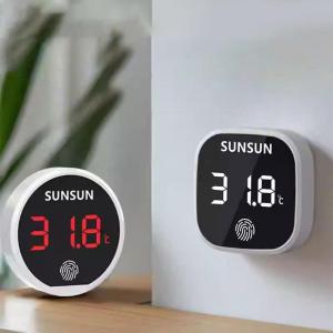 Wireless Aquarium Thermometers Digital LED Display Accurate Temperature Gauge Operated For Fish Tanks Reptiles