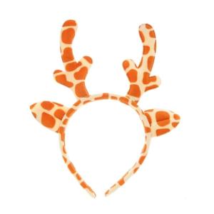 Băng đô lông lông Tuần Lộc sừng mũ nón ANTLER bờm tóc cho Halloween FAWN sừng giáng sinh mũ sắt dụng cụ tiệc