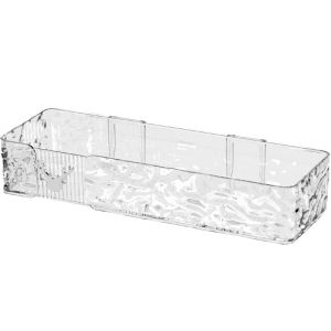 Shelves Bathroom Shelves No-Drill Wall Mount Corner Shelf Shower Storage Rack Holder Wall Hanging Toiletries Light Luxury Glacier Pattern Organizer Transparent Home Bathroom Makeup Desktop Organizer