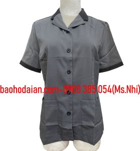 Áo tạp vu lao công nữ vải cotton cao cấp