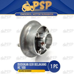 Dudukan Ger Belakang RC 100 - Pangkon Bracket Breket Nap Naf Gear Gir Belakang Rear Suzuki