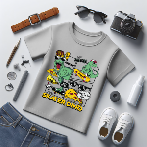 Code8.id DTF2 Kaos Distro Harian Anak Laki Laki Motif Dinosaurus Keren Best Seller MURAH DAN TRENDY