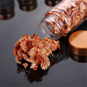 Leaf Flakes 2g Gold Silver Rosegold for Cake Decoration