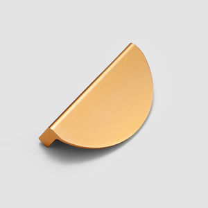 Tarikan Laci Semi Circular/handle setengah lingkaran/Tarikan Knob Setengah Lingkar/Semi Circular Handle-Sederhana dan maju