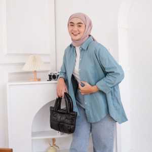 Olivia Shirt / Kemeja Linen Wanita Oversize / Atasan Wanita Linen / Kemeja Wanita Oversize