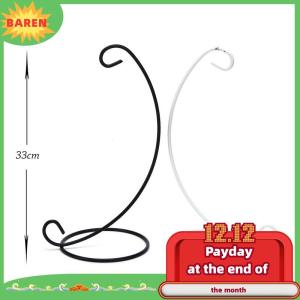 BAREN Giá đỡ cây bằng sắt 1x23cm 9 inch để trang trí nhà Bình thủy tinh trong suốt