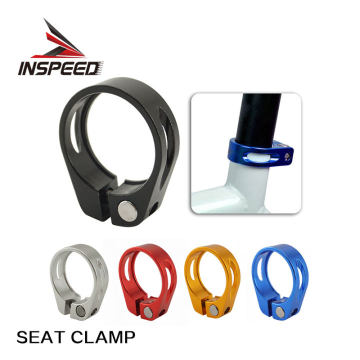 Bike Seat Post Clamp Mm Aluminum Alloy Bicycle