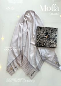 READY !!! MOLLA Series By Journey Scarves Jilbab Terbaru Oktober 2024 Exslusive Indrakanaya