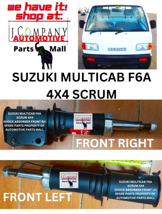 MULTICAB SCRUM 4X4 F6A SHOCK ABSORBER FRONT LEFT / RIGHT Lazada PH