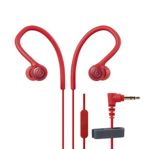Audio Technica/ Iron Triangle  ATH-SPORT10iS  Ear-hook Wired Control Sports Headphones with Microphone