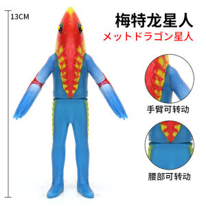 Raksasa OEM 12cm Ultraman Monster Ultra Kaiju Series Action Figure Moveable joint Toy soft plastic Collectibles Cake Topper