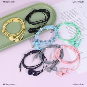[COD] Millennium U19 Bề Mặt Mịn Tai Nghe Có Dây Siêu Bass 3.5Mm Tai Nghe Với Được Xây Dựng Trong Mic Tay Tiếng Ồn Hủy Bỏ Earbuds Âm Nhạc Tai Nghe